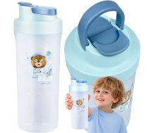 Bērnu ūdens pudele skolai un bērnudārzam 500ml, zila