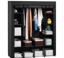 Portatīvs Auduma Apģērba Skapis Drēbju Organaizers Garderobe, 180x133x44 cm | Portable Clothing Wardrobe Storage Organizer