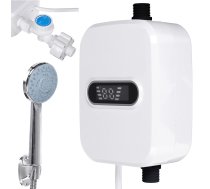 Elektriskais ūdens sildītājs, krāns, maisītājs ar dušu un LCD ekrānu, 3500W | Electric Water Heating Tap Faucet with Shower Head