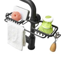 Virtuves plaukts, organizators uz jaucējkrāna | Kitchen Shelf Organizer for Faucet