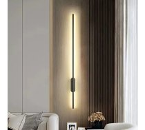 LED sienas gaismeklis, minimālistiska lampa, garums 100cm, 4000K, Melns | LED Light Wall Lamp Sconce