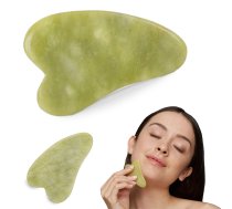 Nefrīta Masāžas Plāksne, Gua Sha Akmens Sejas Kakla Ķermeņa Masāžai | Jade Body Massager Plate