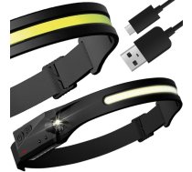 Trizand 21652 USB LED Galvas Lukturis Gaismas Avots | Headlamp Light Source Flashlight