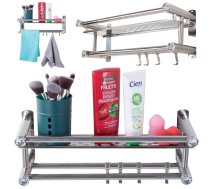 Vannas Istabas Plaukts Dušas Kabines Organizators | Bathroom Shelf Shower Organiser