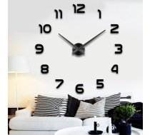 Sienas Pulkstenis Konstruktors 80-120 cm, Melns | Stylish Wall Clock DIY 80-120cm - wall and table clocks, table clock