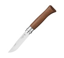 Opinel Pocket Knife No. 08 Walnut Tree, Tūrisma Piknika Kabatas Saliekamais Nazis