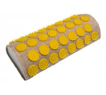 Akupresūras akupunktūras masāžas adatu spilvens paliktnis | Acupressure Neck Pillow Lounge (24 x 11 x 6cm, Yellow)