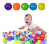 Bērnu Spēļu Komplekts no 200 Bumbām Bumbiņām Baseiniem Spēļlaukumam, Daudzkrāsainas | Children's Play Set of 200 Balls for Pools Playground