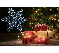 Ziemassvētku rotājums LED Sniegpārsla - 55cm, Auksti balta | Christmas Decoration LED Snowflake