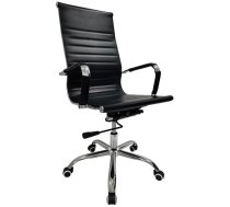 Ofisa Mājas Istabas Kabineta Biroja Krēsls VANGALOO DM8131, Melns | Office Chair