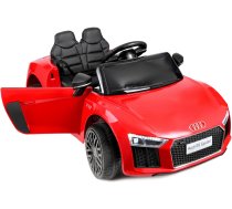 Bērnu Elektromobilis Automašīna AUDI R8 SPYDER + Tālvadības Kontrole, Sarkans | Children's Electric Car