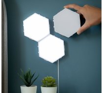 Modulāru magnētisko pieskāriena LED paneļu lampu komplekts, 3 gab. + Barošanas avots | Modular Touch Sensitive Lights Quantum Lamp