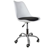 Rotējošs Ofisa Mājas Istabas Kabineta Biroja Krēsls, Balts | Swivel Office Chair