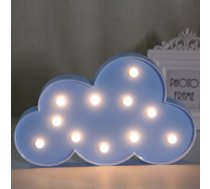 Dekoratīva Nakts LED Gaismas Lampa, Mākonis | Decorative Night LED Light Lamp - night light for bedroom, 3D moon lamp