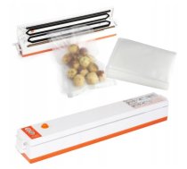 Pārtikas produktu vakuuma iepakošanas iekārta / Vakuuma iepakotājs / Vakuumējošā ierīce, Balts | Automatic Sealing Food Home Vacuum Sealer