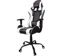 Ofisa Mājas Istabas Kabineta Biroja Datorspēļu Krēsls PlayerONE, Melns/Balts | Home Office Desk Gaming Chair