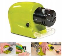 Elektriskais Nažu Skrūvgriežu Asinātājs Asināmais Šķērēm, Zaļš | Electric Knife Scissors Screwdriver Sharpener