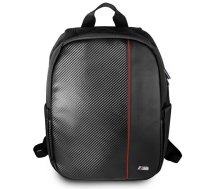 BMW M Kolekcijas 16" Mugursoma, Black/Red Stripe | Backpack