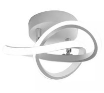 Modern LED griestu lampa 12,5W, balta - LED ceiling lamp, modern lighting, white flush mount