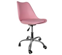 Rotējošs Ofisa Mājas Istabas Kabineta Biroja Krēsls, Rozā | Swivel Office Chair