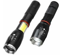 Ūdensnecaurlaidīgs Triecienizturīgs Taktiskais Lukturis T6 LED COB U3 | Flashlight