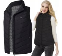 USB Apsildāma veste vīriešiem un sievietēm, silta jaka bez piedurknēm, M izmērs | Heated Vest Jacket