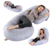 Daudzfunkcionāls spilvens grūtniecēm un sievietēm zīdīšanas periodā, 130x70cm | Pregnancy and Breastfeeding Pillow