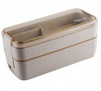 Pārnēsājamais Lunch box, Konteiners, Pārtikas Pusdienu Kārba ar Vāku, 750 ml | Portable Lunch Box