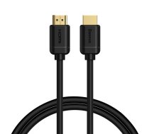 Baseus HDMI to HDMI 2.0 Video Cable 4K 60Hz 3D HDR 18Gbps, 2m, Black | Audio Video Pārraides Kabelis