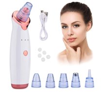 Mikrodermabrāzijas Ierīce Uzlādējams Poru Melno Punktu Tīrītājs Sejai Skaistumam | Electric Blackhead Remover Vacuum for Face