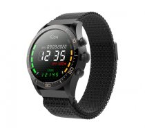 Forever ICON AW-100 AMOLED Smartwatch | Sporta Viedaproce Viedpulkstenis, Melns