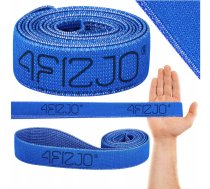 4Fizjo Power Band auduma pretestības gumija 13-20 kg, zila - resistance band, fitness band, fabric band
