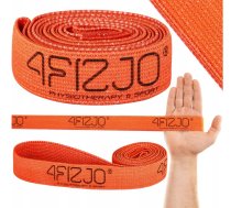 4Fizjo Power Band auduma pretestības gumija, 1-7 kg, oranža - resistance band, fabric band, fitness band