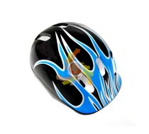 Velo Moto Galvas Ķivere Sargs Bērniem, Zils / Melns | Bicycle Head Helmet Guard for Kids, Blue / Black