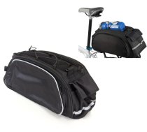 Ērta Velosipēda Soma uz Bagāžnieka 10L, Melna | Comfortable Bicycle Bag on the Trunk