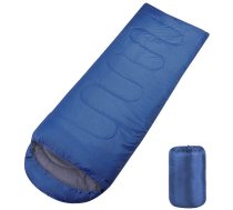 Guļammaiss Tūrismam Atpūtai 210x75cm, Zils | Mummy Type Tourist Sleeping Bag