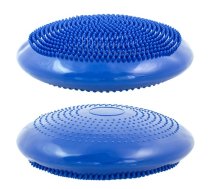 Piepūšams Masāžas Līdzsvara Balansa Jogas Spilvens Stabilitātes disks paliktnis, Zils | Yoga Balance Disc Stability Wobble Cushion Pillow