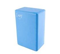 EASY YOGA Jogas Klucis Bloks Paliknis Stabilizācijas Kubs Vingrinājumiem 23x15x10cm Zils | Fitness Cube Yoga Block