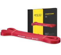 4Fizjo Power Band pretestības gumija, 6-10 kg, sarkana - resistance band, fitness band, strength training