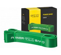 4Fizjo Power Band pretestības gumija 27-36 kg, zaļa - resistance band, exercise band, strength training