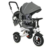 Bērnu Trīsriteņu Ratiņi Ritenis TRIKE FIX V3, Pelēks | Kids Baby Bike Tricycle Stroller Buggy