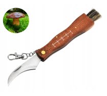 Saliekams Kabatas Nazis Sēņošanai (Sēņu Lasīšanai) ar birsti | Folding Pocket Knife for Mushrooming