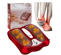 Pēdu Kāju Šiacu Masažieris Masieris ar Infrasarkano Sildīšanas Funkciju | Electric Shiatsu Kneading Foot Massager