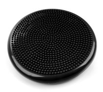 Masāžas Līdzsvara Balansa Jogas Spilvens METEOR, Melns | Yoga Balance Disc Stability Wobble Cushion Pillow