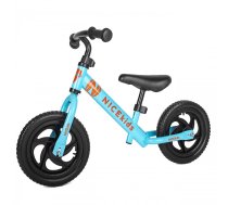 Bērnu Balansa Ritenis Velosipēds Atpūtai Sportam 12' NICEkids, Zils | Kid's Balance Bike