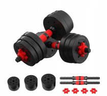 4FIZJO Regulējamās, saliekamās hanteles sportam, fitnesam, spēka treniņiem, 2x15 kg | Adjustable Dumbbells