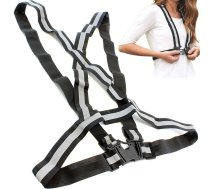 Atstarojoša drošības veste-josta motociklistiem, gājējiem, sportam/skriešanai | Reflective Safety Belt Vest