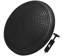 Piepūšams Masāžas Līdzsvara Balansa Jogas Spilvens Stabilitātes Disks Paliktnis - Melns, 34cm | Balance Disc Stability Wobble Cussion Pillow