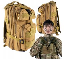 Militārā Mugursoma Tūrisma Pārgājienu Ceļojumu Soma, 28L | Military-style Backpack for Tourism Hiking Traveling