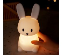 Bērnu Silikona Nakts LED RGB Gaismas Lampa, Trusītis | Kid's LED Light Night Lamp